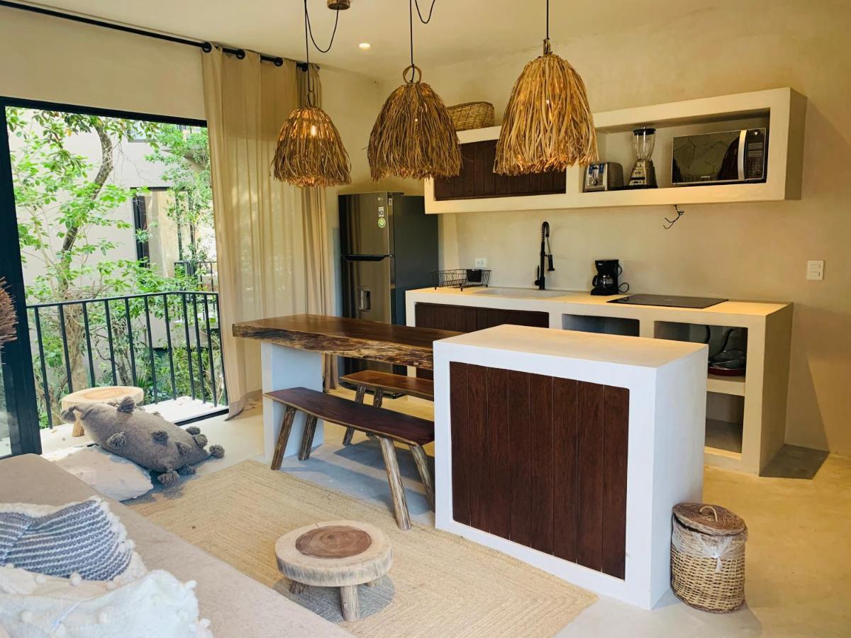 Vida Boho Apart 16 With Special Fee To Access Hotel Bardo Tulum Eksteriør billede