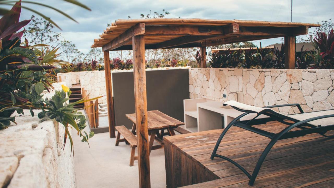 Vida Boho Apart 16 With Special Fee To Access Hotel Bardo Tulum Eksteriør billede